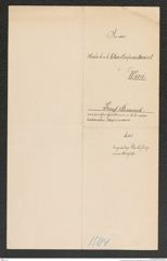 k.k. naturhistorisches Hofmuseum, Intendanzakten 1885-1896 (Hauer), Aktenzahl Z.157/1892, Seite 4